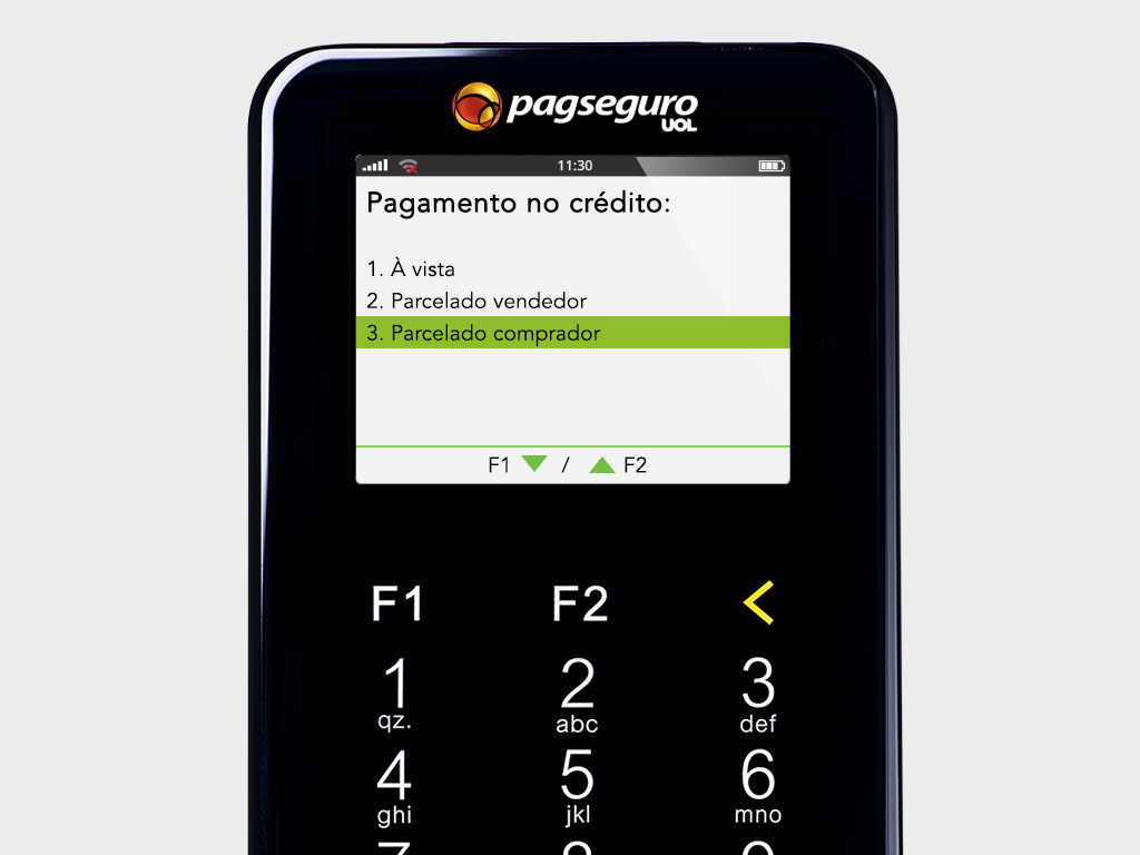 Parcelamento comprador - Moderninha